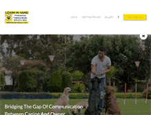 Tablet Screenshot of leashinhand.com